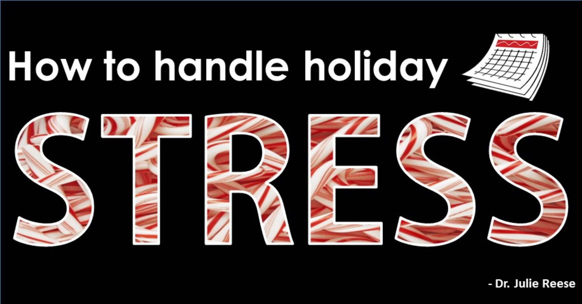 Handling holiday stress