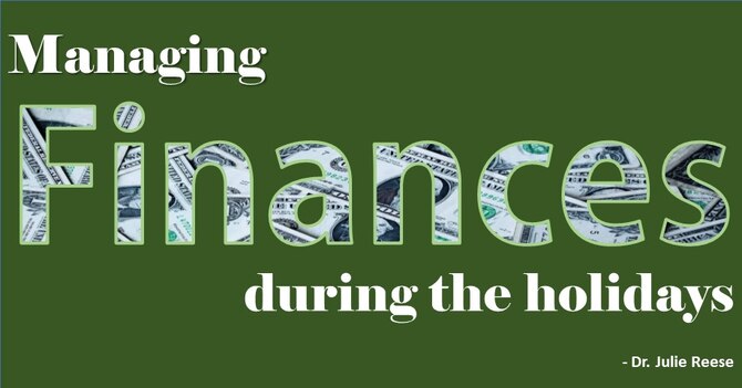 Managing finances during the holidays