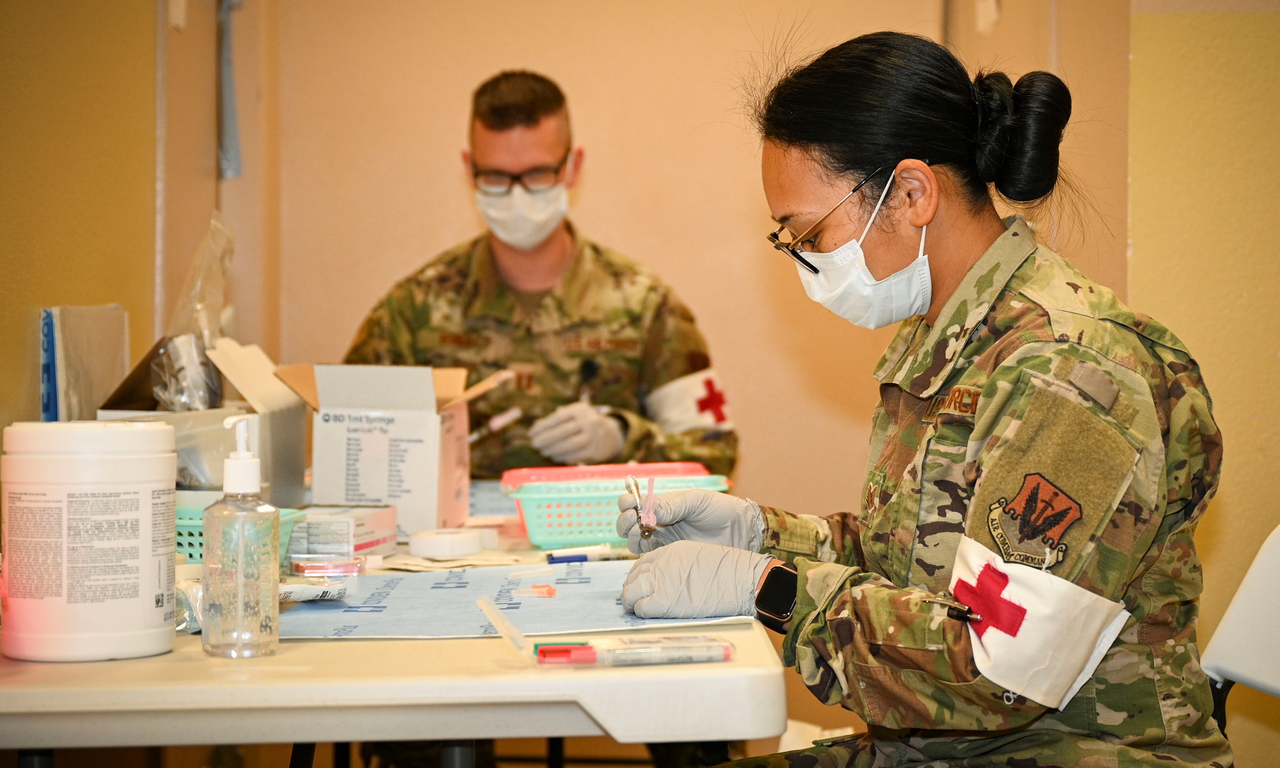 Nellis administers initial COVID19 vaccine > Nellis Air Force Base > News