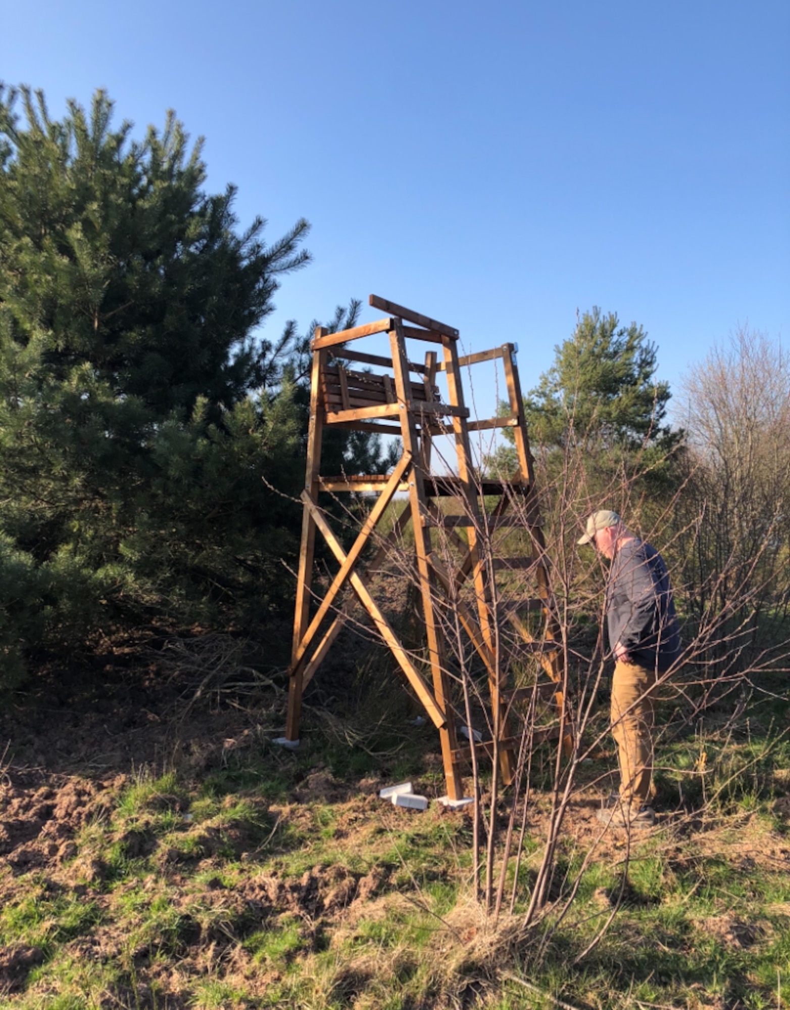 An over population of wild boar disrupted and severely damaged the surrounding environment at the Husterhöhe Kaserne range in Pirmasens, Germany, in late 2019. The Kaiserslautern Military Community Outdoorsmen worked with the Warrior Preparation Center Detachment 3, Einsiedlerhof, Germany, and host nation agencies to implement a program to restore capabilities and wildlife damaged by the wild boar population.
