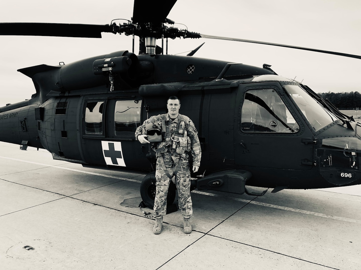 While on his way home from work, Massachusetts National Guard Sgt. 1st Class Charles Wilkinson, a flight paramedic with Detachment 1, Charlie Company, 3rd of the 126th Aviation, Westfield, Mass., came to the aid of a man struck by a car. After multiple surgeries, the man is doing well.