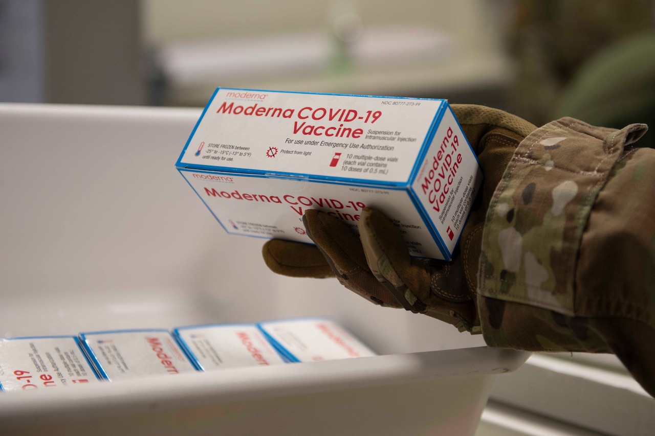 COVID19 Vaccines Arrive at Royal Air Force Lakenheath > U.S