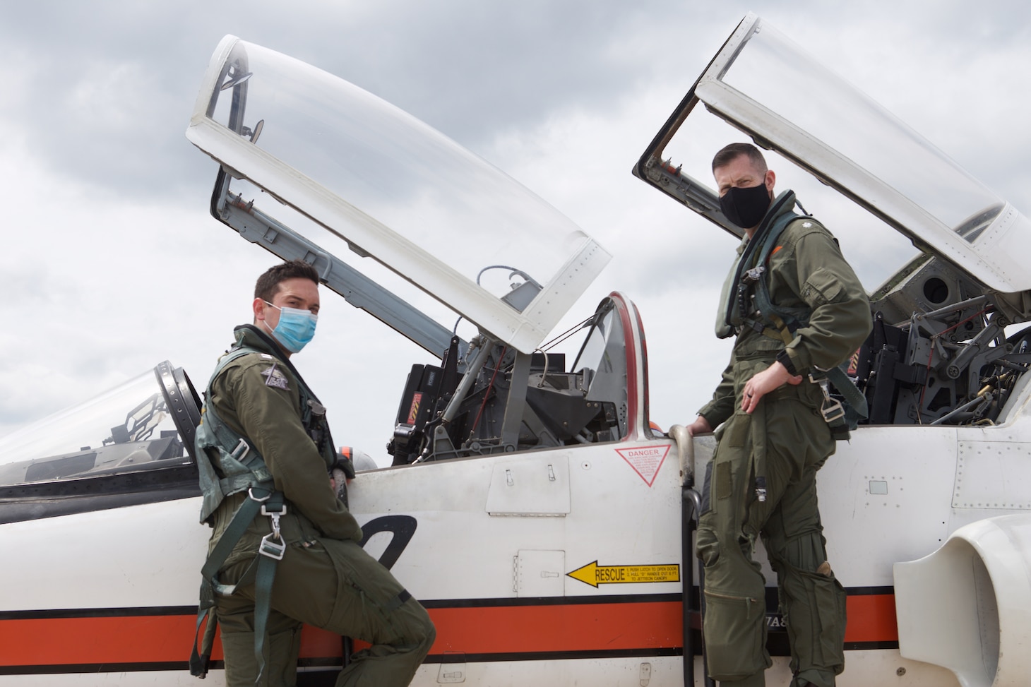 Navy Reserve Pilots Support USNTPS During COVID-19 Pandemic