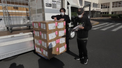 COVID-19 vaccines arrive at Naval Hospital Yokosuka