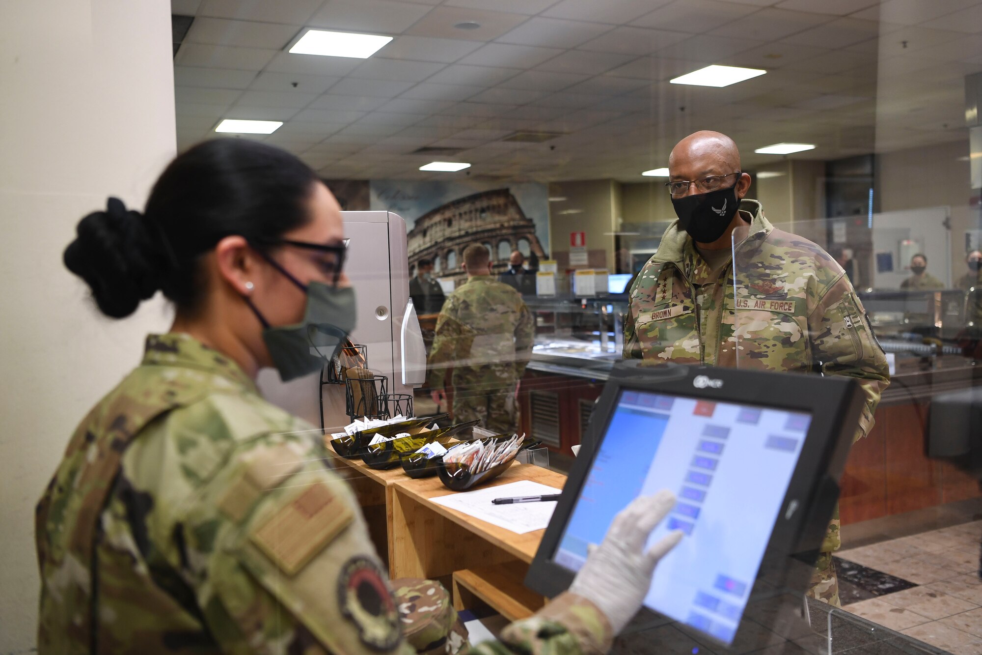 During their visit, they connected with Airmen and toured Aviano Air Base to emphasize the importance of the 31st Fighter Wing’s mission.