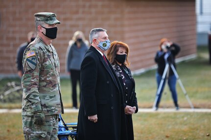 Fort McCoy Soldiers and Sparta Chamber of Commerce Honor Walter Haag