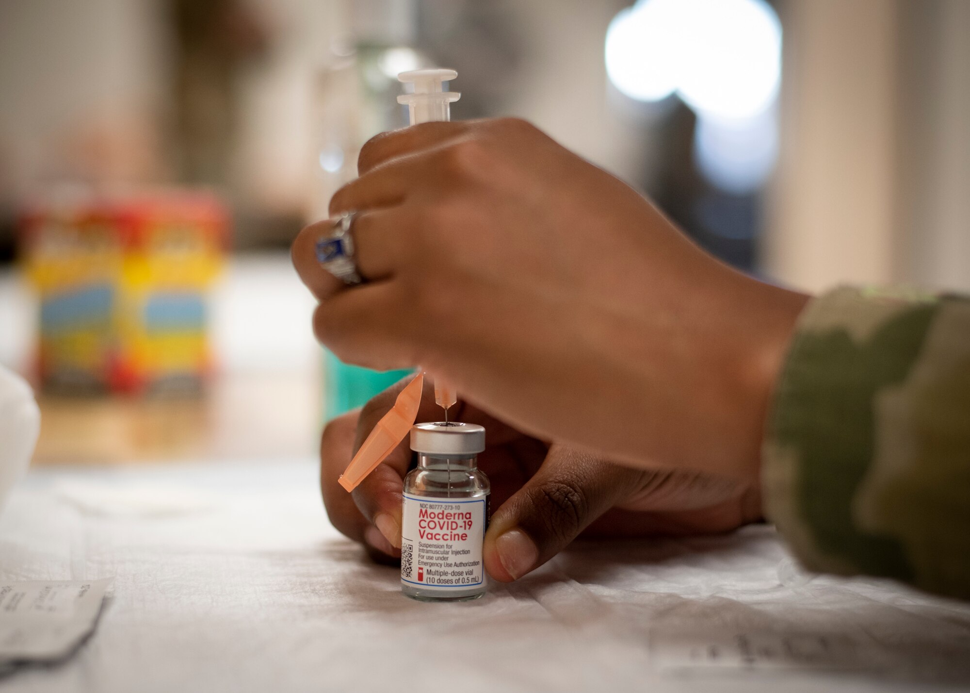 374th MDG administers initial COVID-19 vaccines