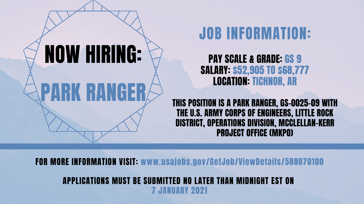 Park Ranger Gs 9 Little Rock District Job Announcements