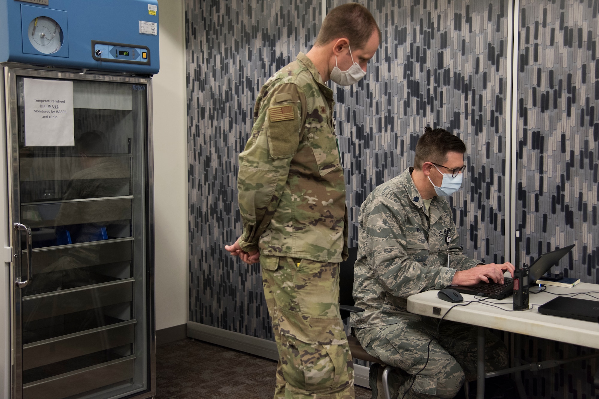 The Department of Defense is conducting a coordinated vaccine distribution strategy that will strengthen the ability to protect people, maintain readiness, support the national COVID-19 response, and trust in safe and effective vaccines and a vaccination plan.