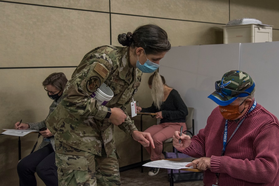 The Department of Defense is conducting a coordinated vaccine distribution strategy that will strengthen the ability to protect people, maintain readiness, support the national COVID-19 response, and trust in safe and effective vaccines and a vaccination plan.