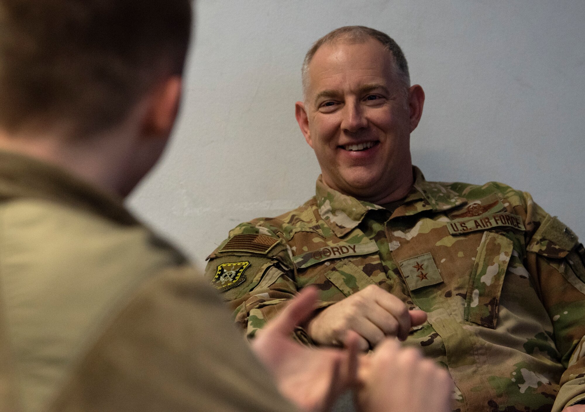 Air Force Expeditionary Center CC visits 726th AMS