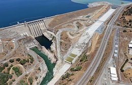 The Folsom Dam Auxiliary Spillway project is an approximately $900-million cooperative effort between the U.S. Army Corps of Engineers and the U.S. Department of the Interior, Bureau of Reclamation.