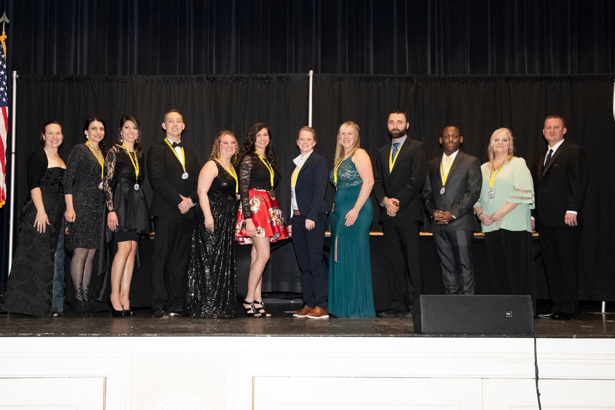 Twelve individuals and one team were recognized as the best in the wing and received the coveted eagle trophies for their respective categories.