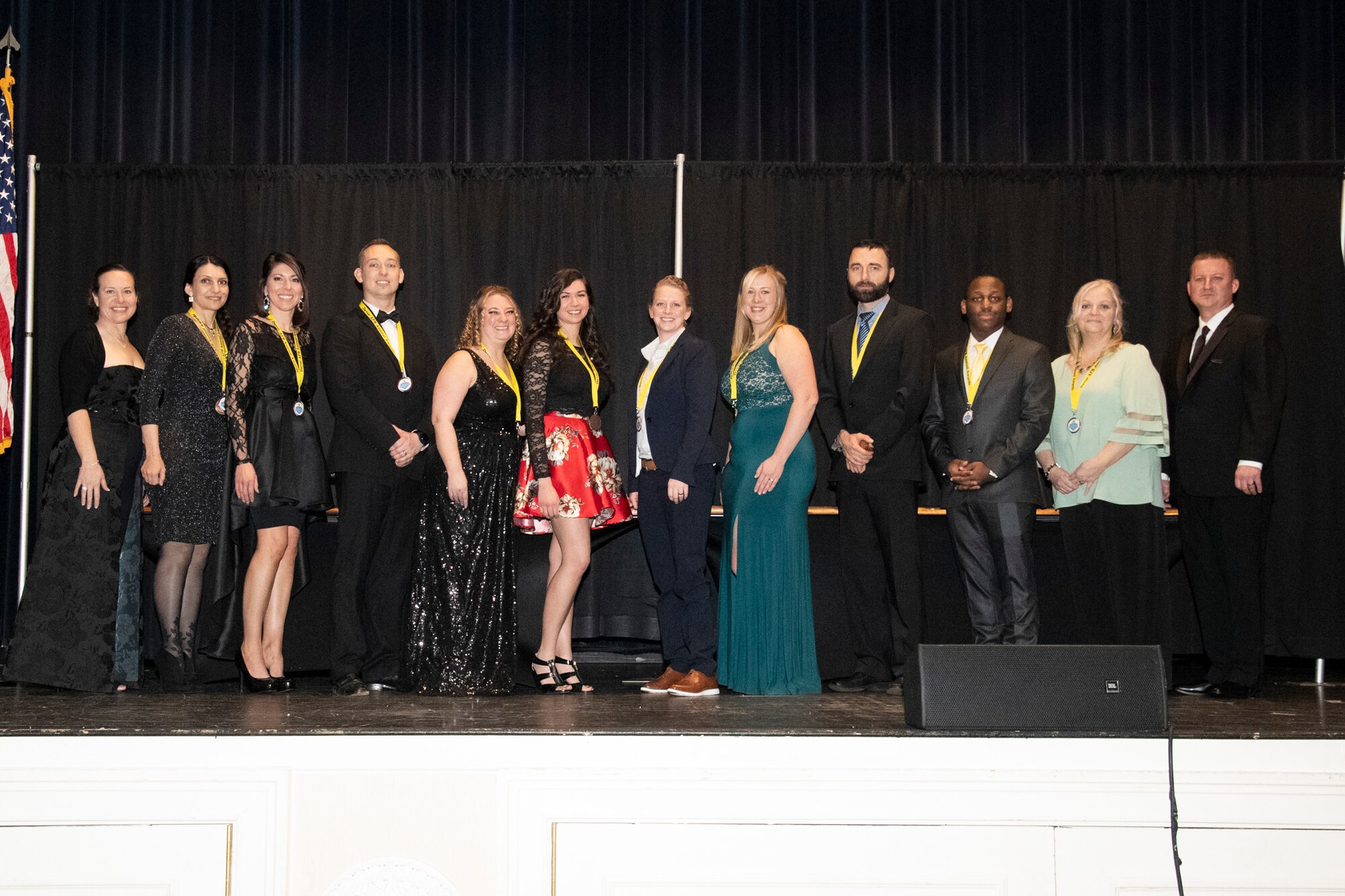 Twelve individuals and one team were recognized as the best in the wing and received the coveted eagle trophies for their respective categories.