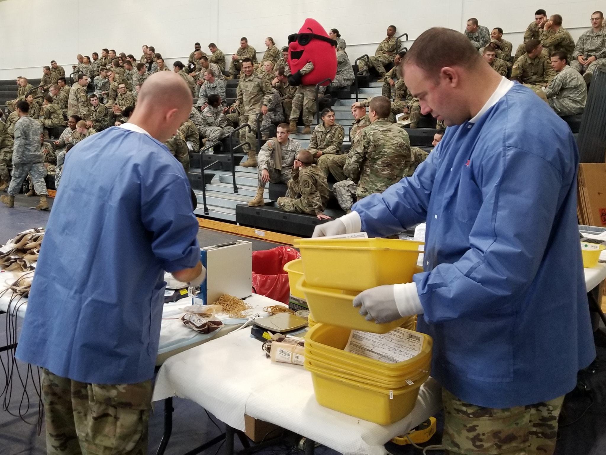 Army Reserve Warrior Medics support critical Armed Services Blood