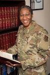 Master Sgt. Sonia Walls is a paralegal for the 167th Airlift Wing's legal office and the 167th Airlift Wing Airman Spotlight for February 2020.