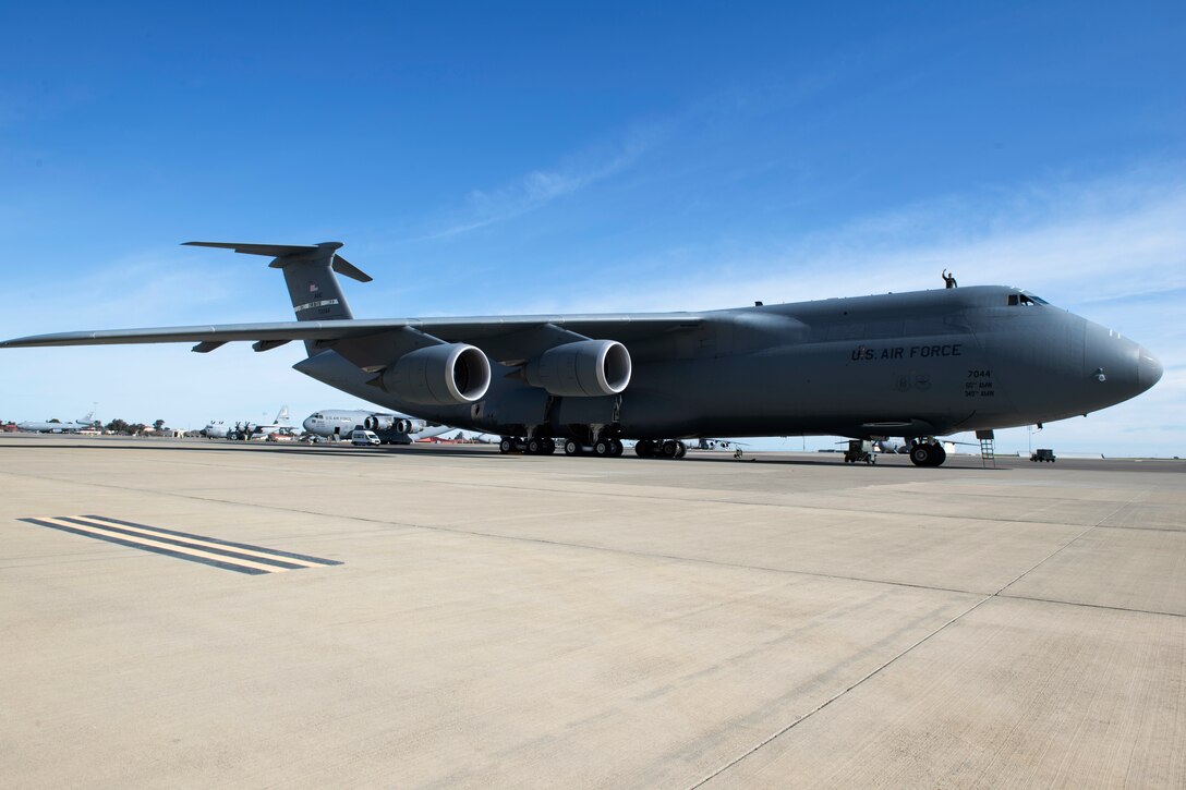Airmen show and explain their jobs to cadets who traveled from Puerto Rico to better understand the operational Air Force.