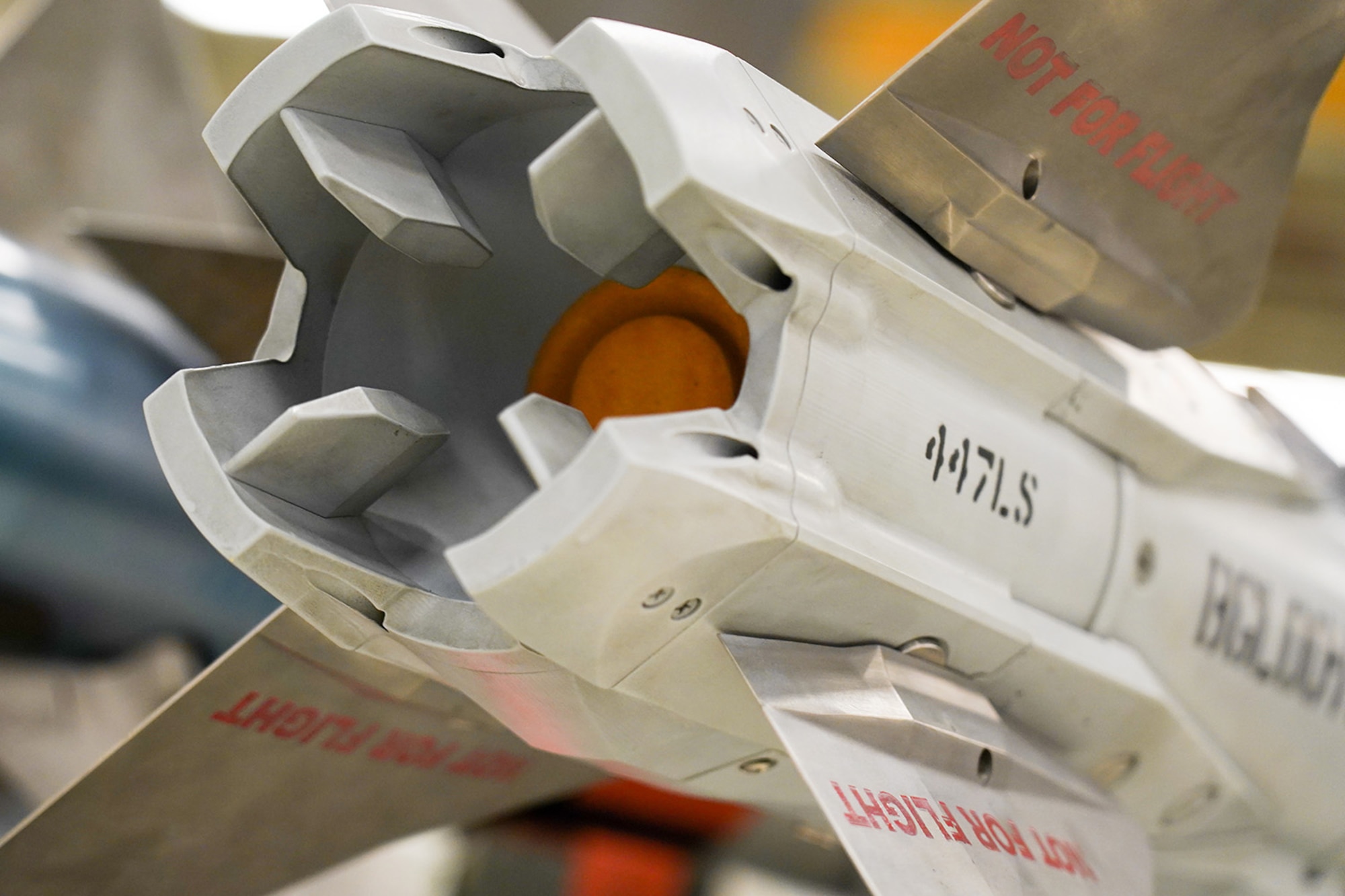 Airmen assigned to the 90th and 525th Aircraft Maintenance Units compete during a timed F-22 Raptor load crew competition on Joint Base Elmendorf-Richardson, Alaska, Jan. 31, 2020.