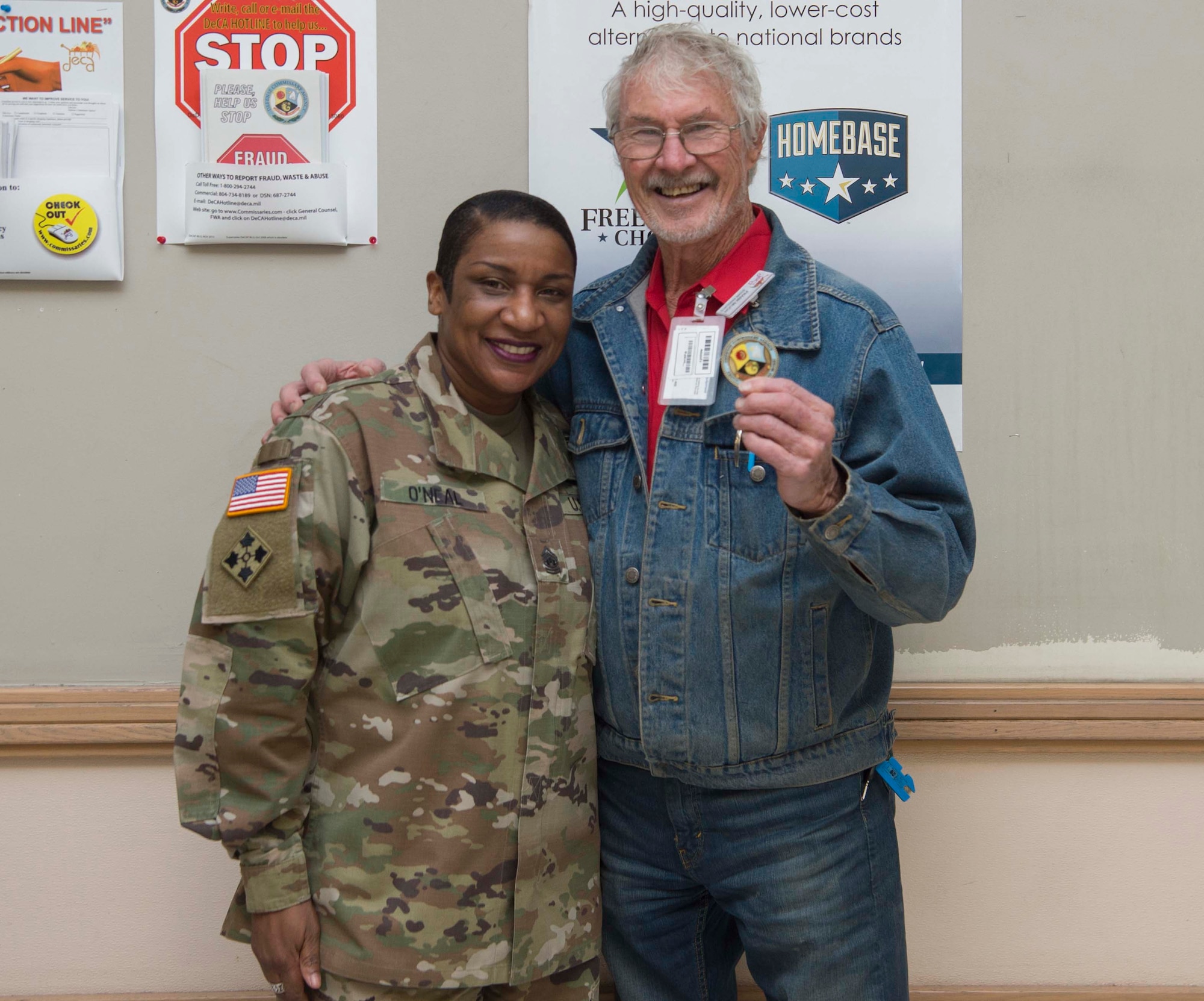 DeCA senior enlisted advisor visits Holloman