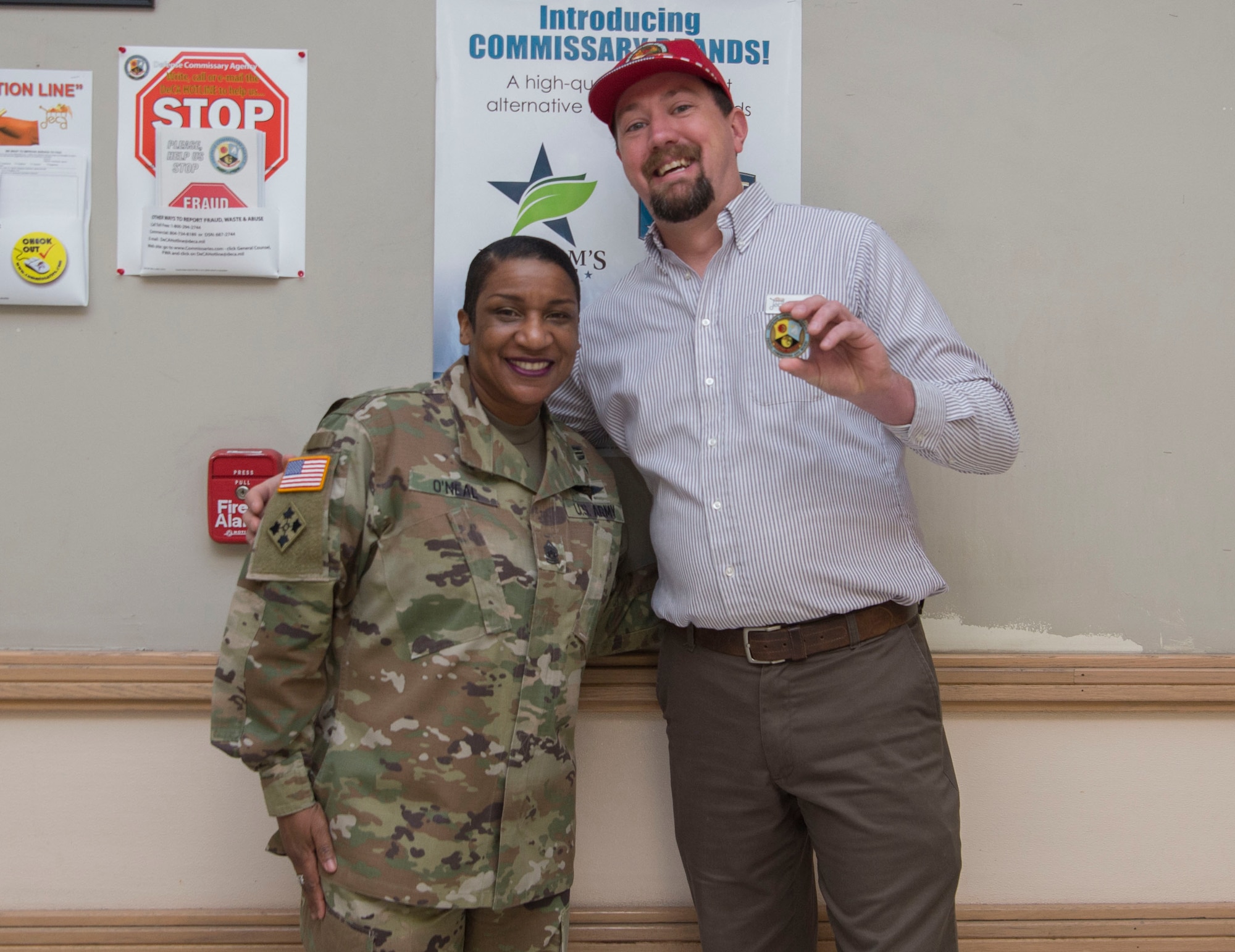 DeCA senior enlisted advisor visits Holloman