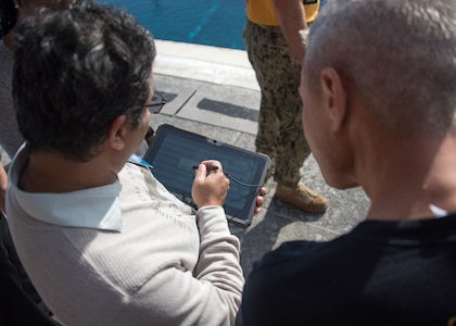 The SBDA-100, a tablet based system funded by ONR TechSolutions, automates the process of logging Navy dives into the Dive Jump Reporting System (DJRS), which prevents divers from having to transfer hand-written logs into the DJRS.