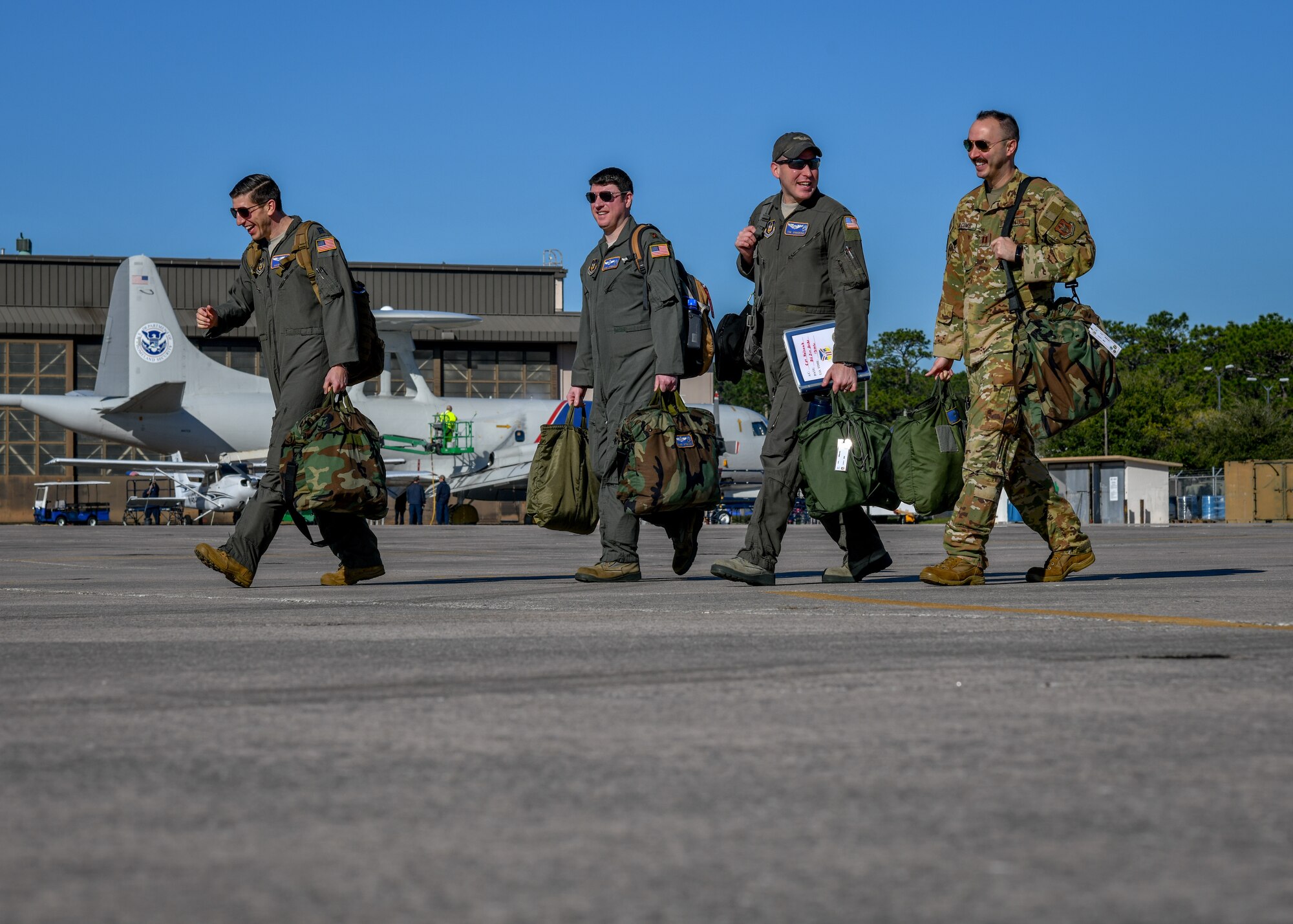 More than 100 Reserve Citizen Airmen from Youngstown Air Reserve Station and four C-130H Hercules aircraft assigned to the 757th Airlift Squadron traveled to Jacksonville JetPort at Cecil Airport in Jacksonville, Florida, Jan. 21-26, to carry out Operation Dumbo.