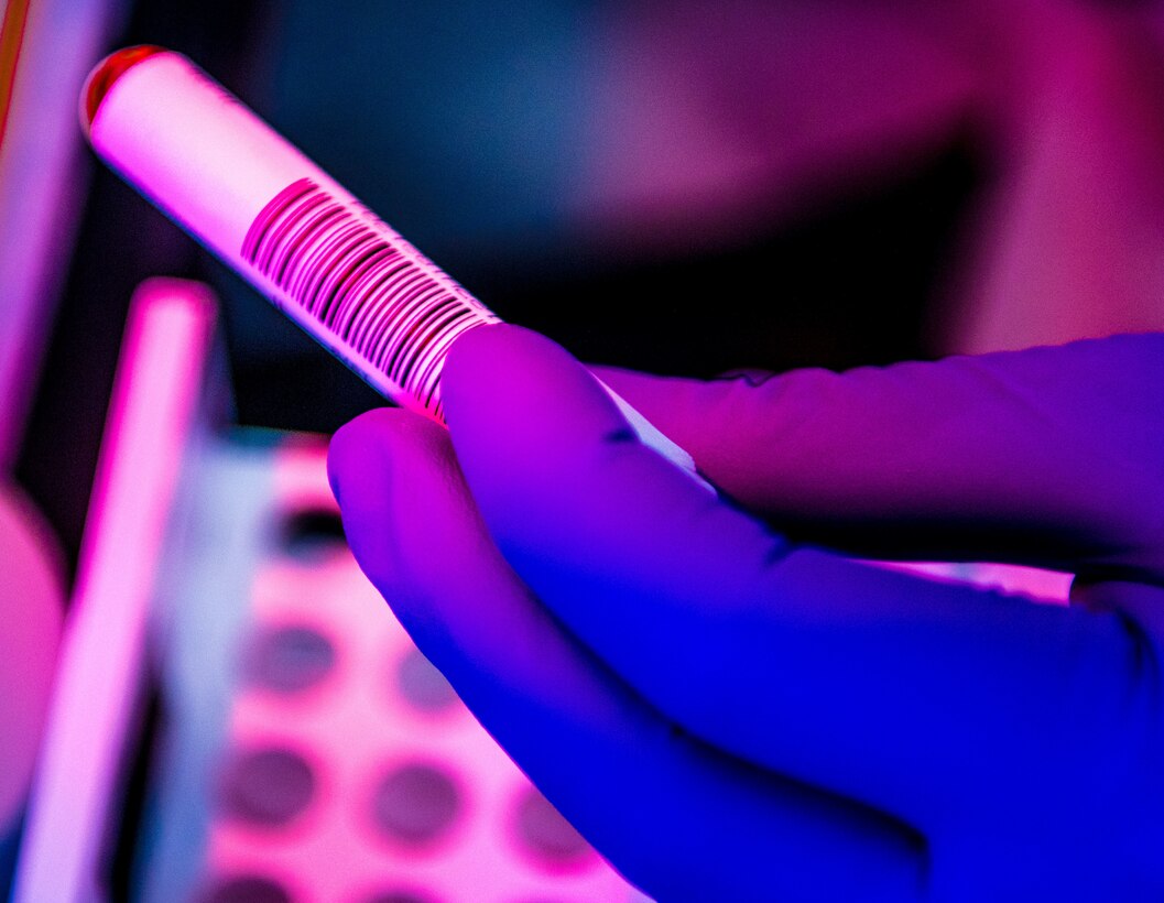 Between 5,000 and 8,000 blood serum, fecal, urine, viral and respiratory samples arrive six days a week from U.S. Air Force hospitals and clinics worldwide, as well as some other Department of Defense facilities, for analysis at the Epidemiology Laboratory Service, also known as the "Epi Lab" at the 711th Human Performance Wing’s United States Air Force School of Aerospace Medicine and Public Health at Wright Patterson AFB, Ohio.The lab is a Department of Defense reference laboratory offering clinical diagnostic, public health, and force health screening and testing. (U.S. Air Force photo by J.M. Eddins Jr.)