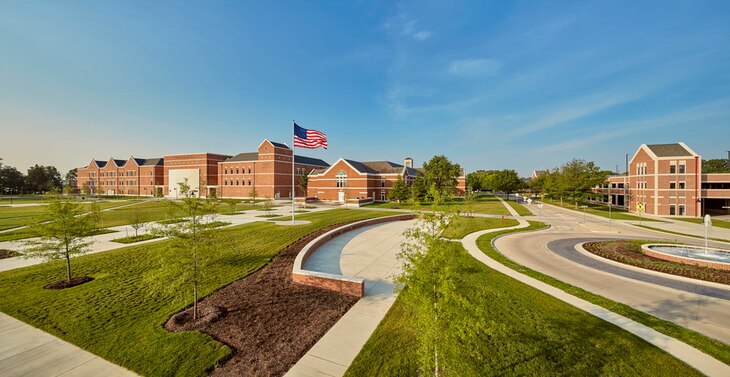 Interior and exterior of MCU new construction.