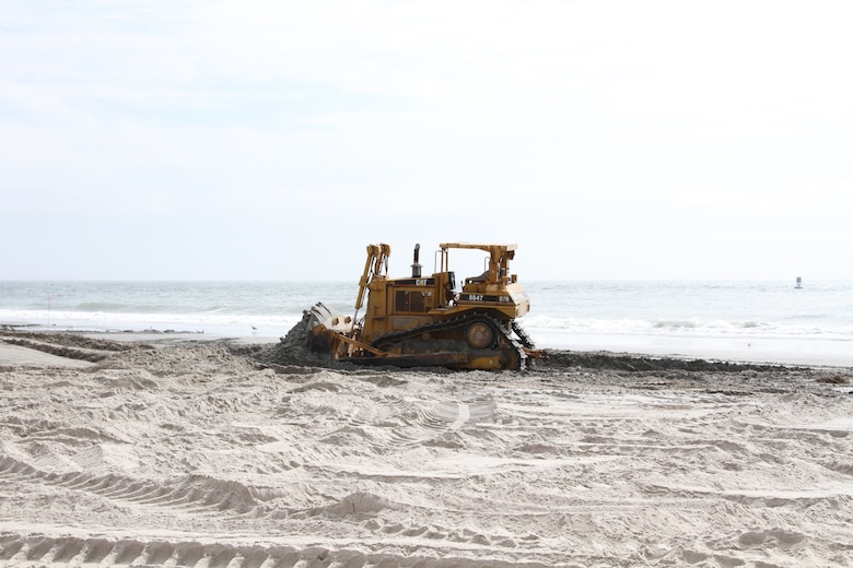 The Absecon Island project features include a dune and berm system that is designed to reduce the risk of storm damages to infrastructure and property.