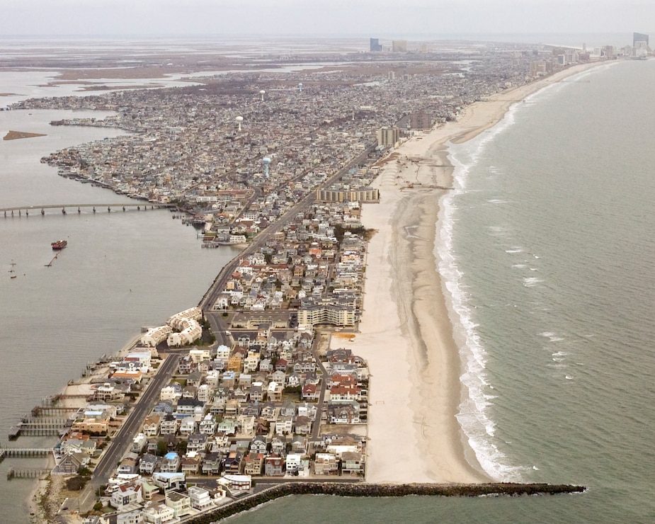 The Absecon Island project includes a dune and berm system in Atlantic City, Ventnor, Margate and Longport. It is designed to reduce the risk of storm damages to infrastructure and property.