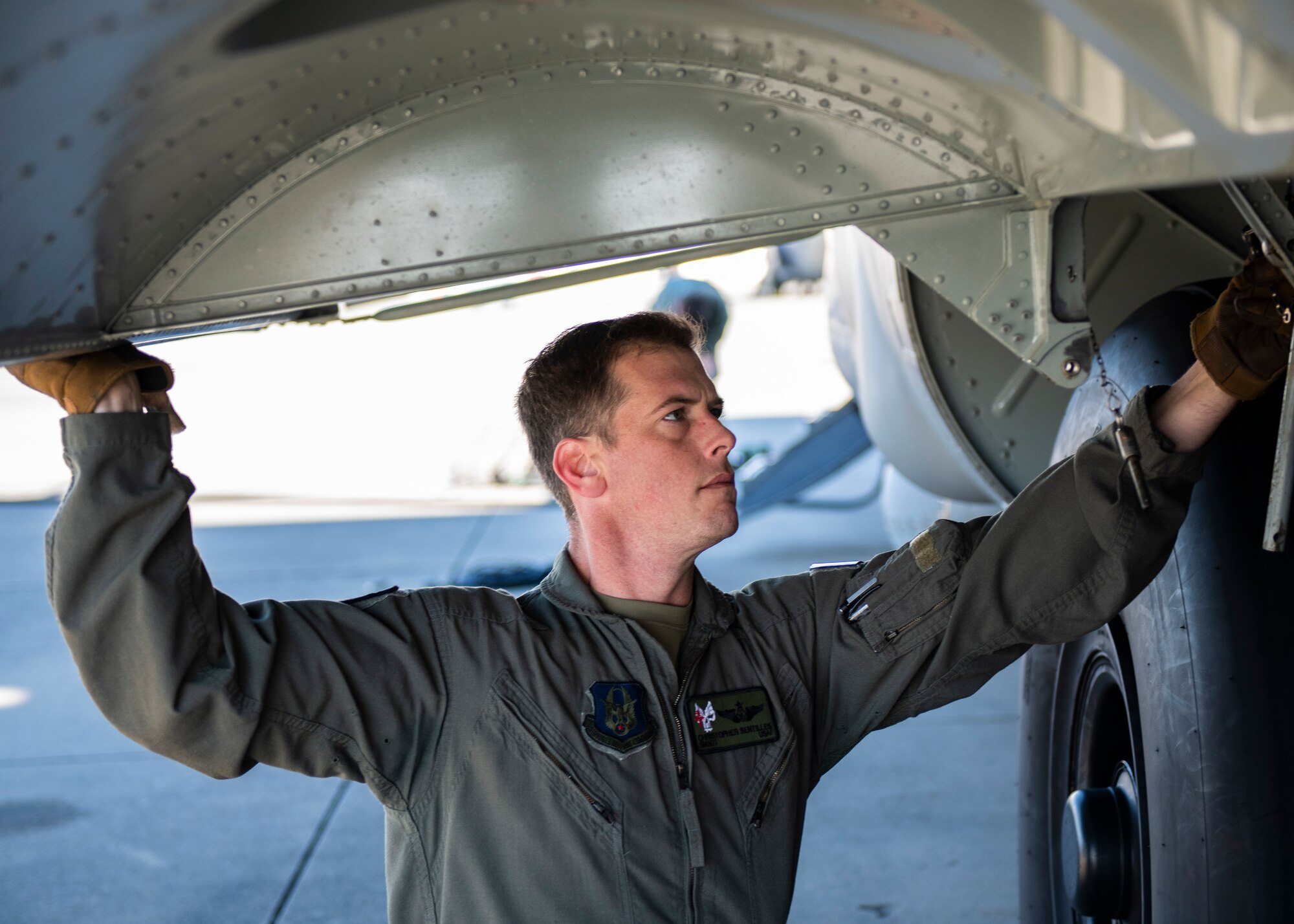 Senior Master Sgt. Christopher Sentilles, 5th Special Operations Squadron special mission aviator instructor, was nominated for the Pitsenbarger award because of his heroic actions after the accident.