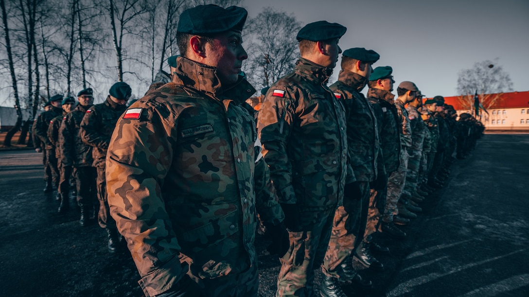NATO's enhanced Forward Presence Battle Group Poland exercise Lasica 20
