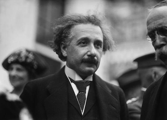 Albert Einstein, Washington, DC, ca. 1921–1923 (Library of Congress/Harris & Ewing)