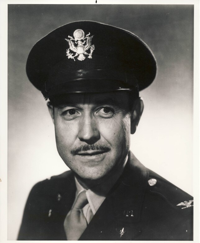 A portrait of Col. Paul W. Wolf, the second commander of the Ogden Air Depot.