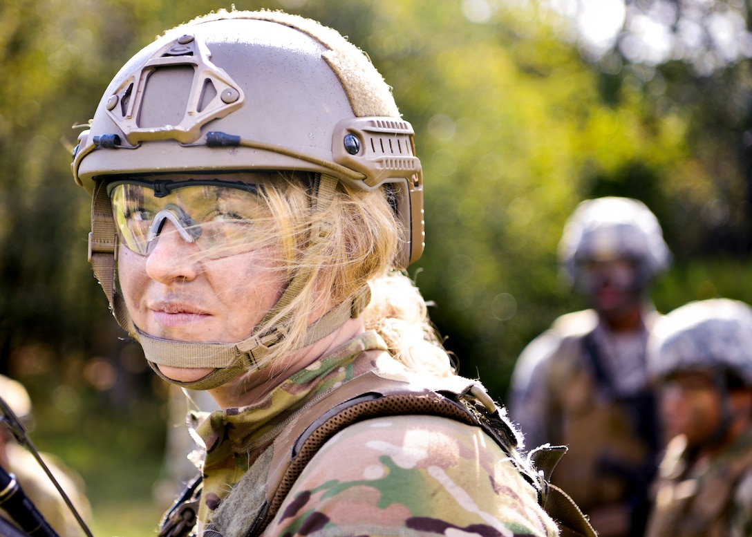 Airman participates in Security Forces Sustainment training at Baumholder, Germany, October 10, 2019 (U.S. Air Force/Deven Schultz)