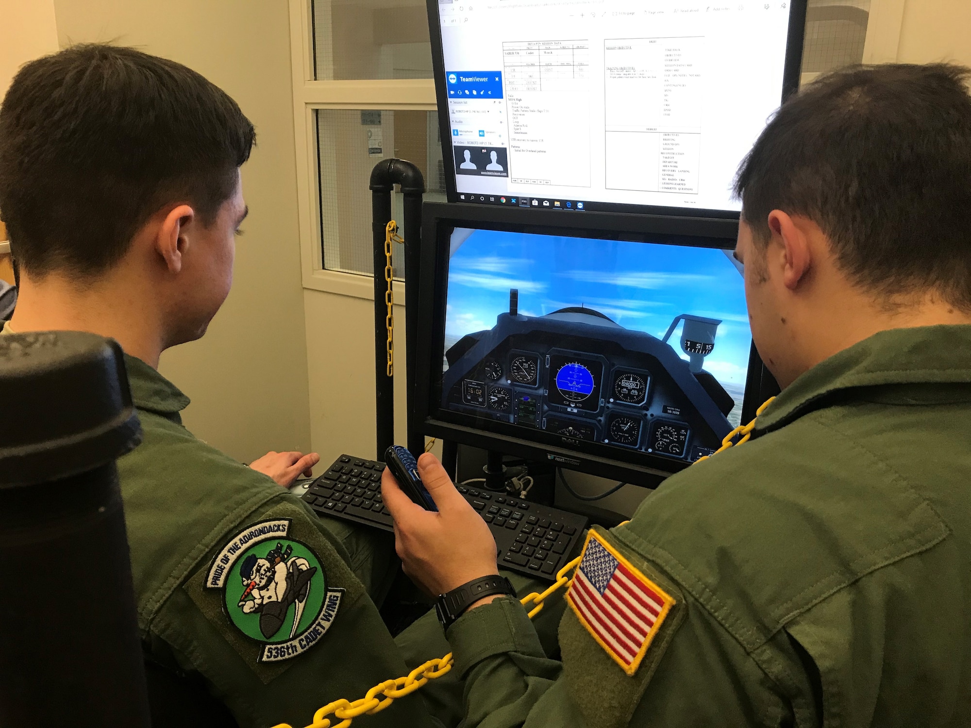 Pilot Training Next helped make Air Force ROTC history while pushing the limits of technology and training during their recent partnership with Clarkson University.