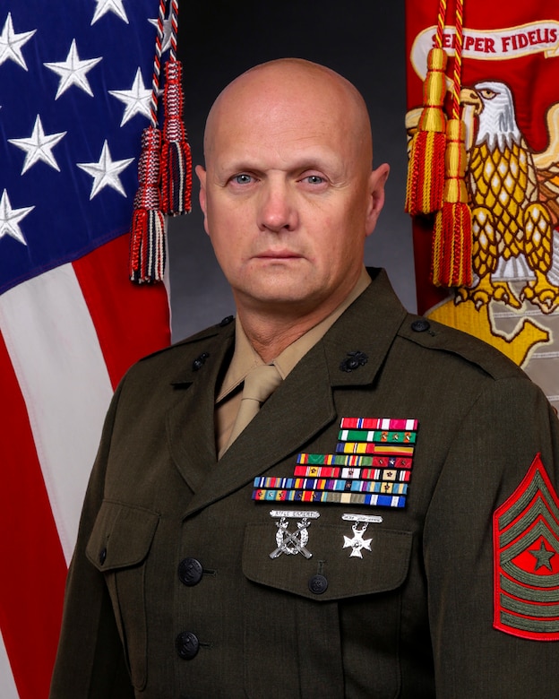 New base sergeant major arrives.