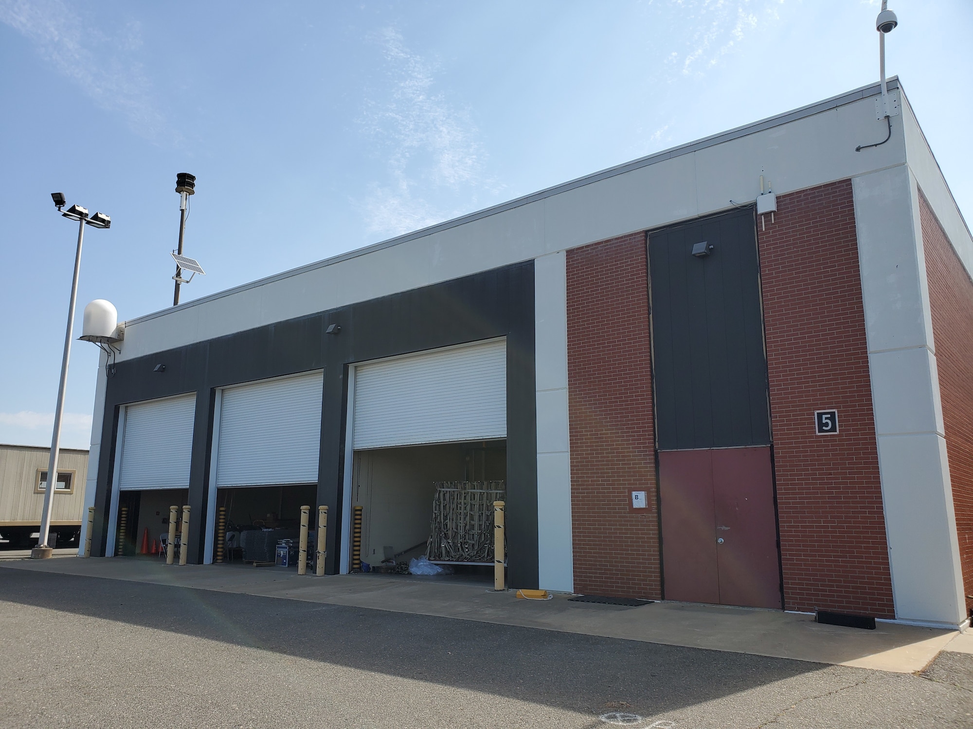 Current Small Air Terminal located at the North Carolina Air National Guard Base, Charlotte Douglas International Airport. The Small Air Terminal is being modified to accommodate the needs of a Space Available Travel Program scheduled to be running Summer of 2021.