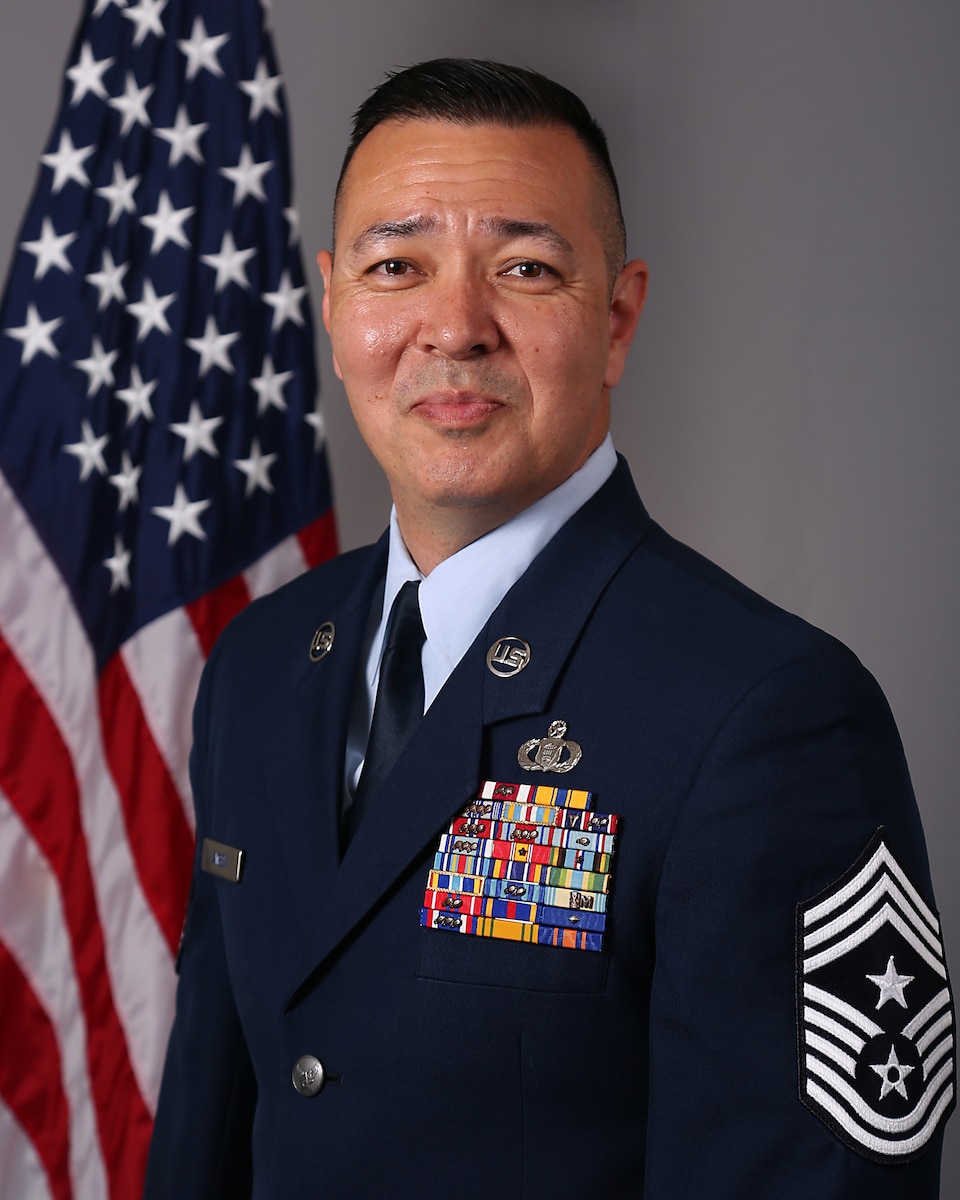 Command Chief Master Sgt. Allan Lawson, 194th Wing, WA ANG