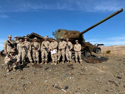 CLB-5 leadership conducts reconnaissance at ITX 2-20.