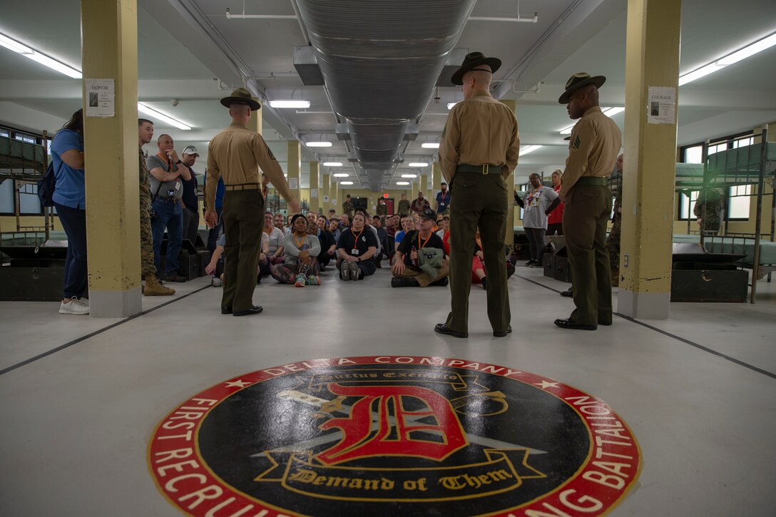 6MCD hosted the Educators Workshop on Marine Corps Recruit Depot Parris Island, South Carolina, between Feb. 4 2020 to Feb. 7, 2020. These educators traveled from Recruiting Station Atlanta and Montgomery to experience the Educators Workshop. The workshop allows educators to have an inside look at educational benefits and career opportunities in the Marine Corps.