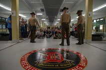 6MCD hosted the Educators Workshop on Marine Corps Recruit Depot Parris Island, South Carolina, between Feb. 4 2020 to Feb. 7, 2020. These educators traveled from Recruiting Station Atlanta and Montgomery to experience the Educators Workshop. The workshop allows educators to have an inside look at educational benefits and career opportunities in the Marine Corps.