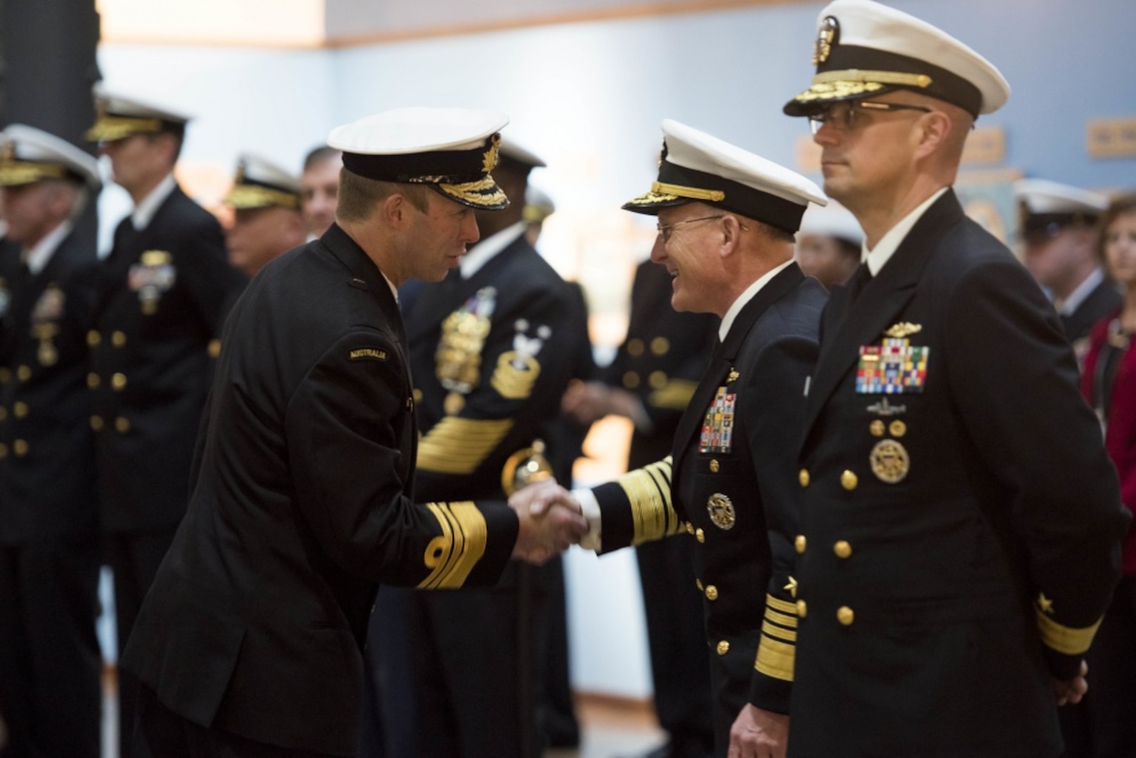 Chief of Naval Operations Hosts of Royal Australian for Counterpart > U.S. Command > 2015