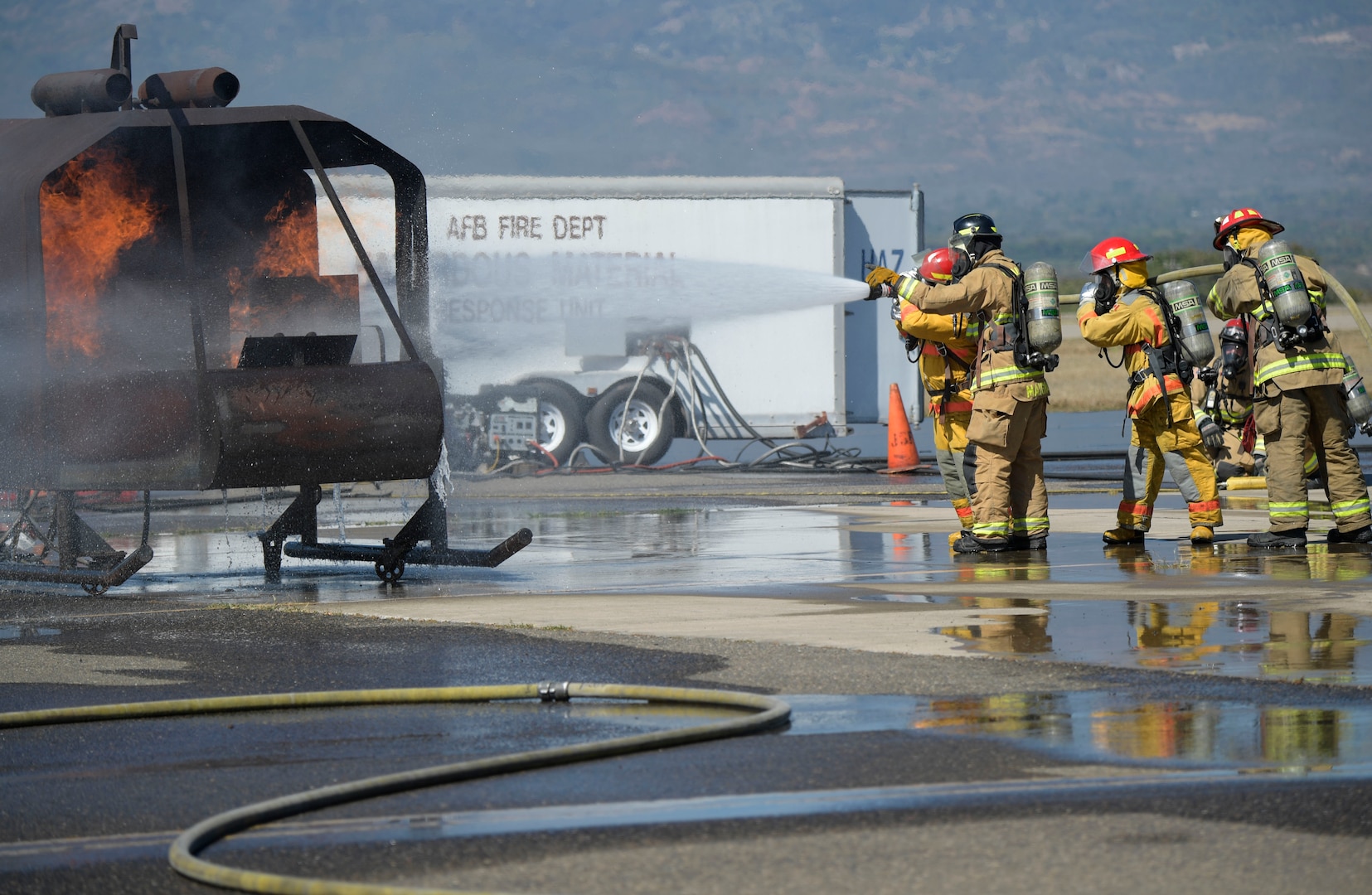 Central American, US firefighters grow competencies, partnerships