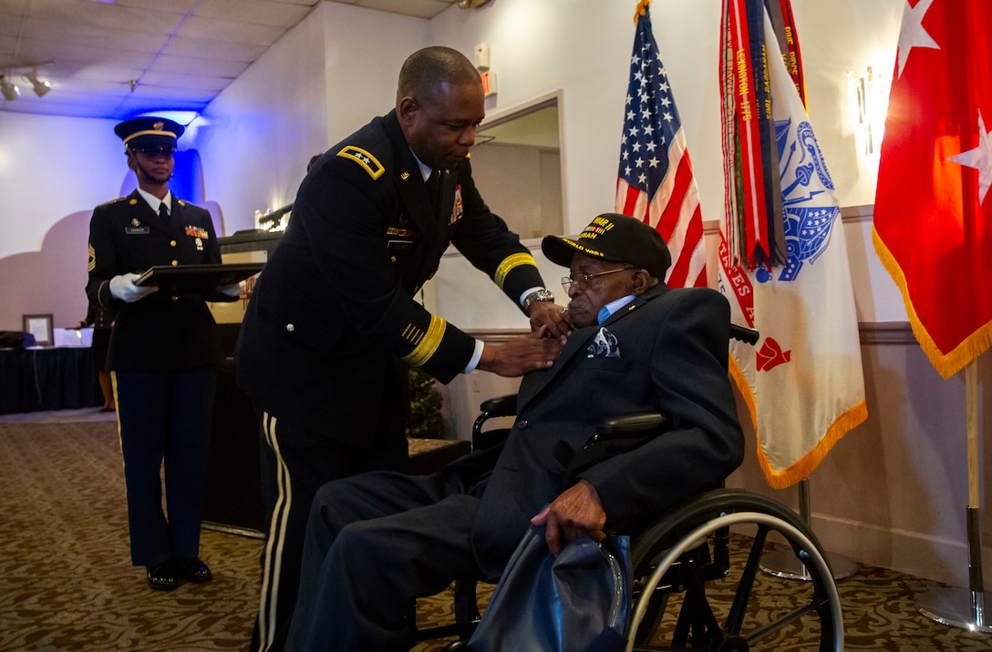 World War II veteran turns 100