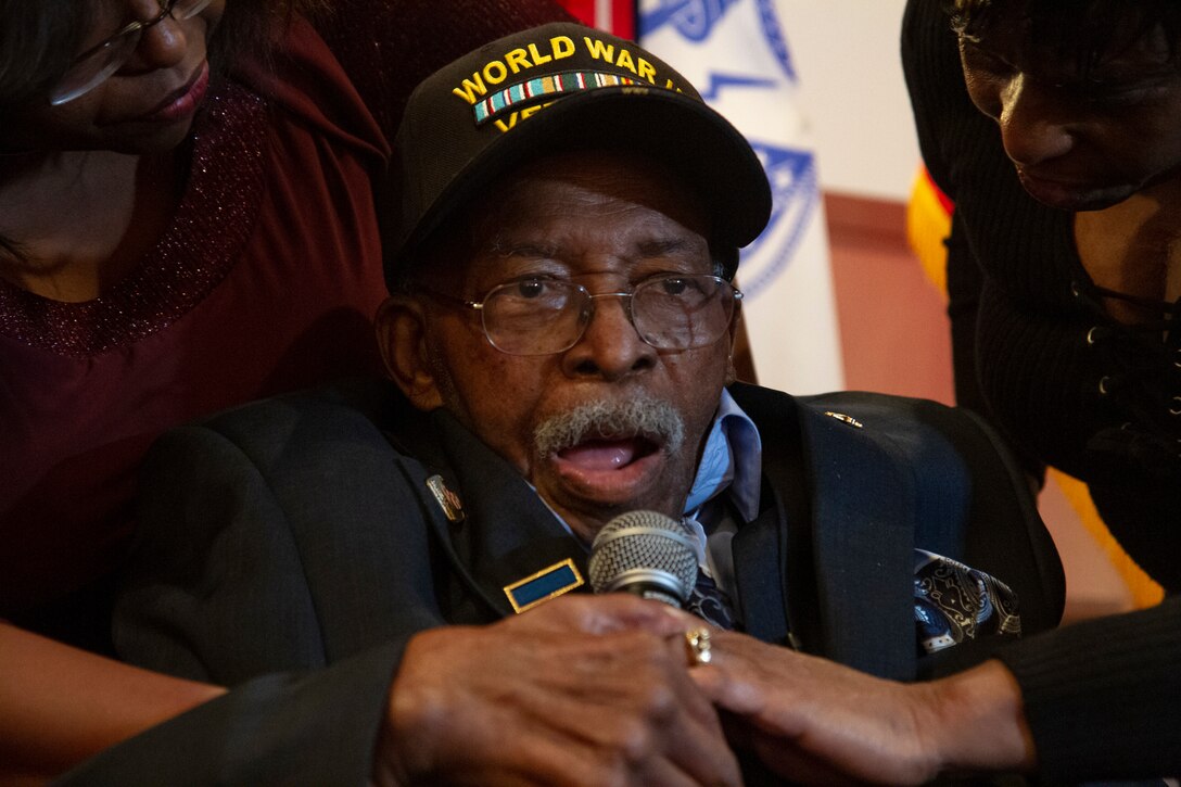 World War II veteran turns 100
