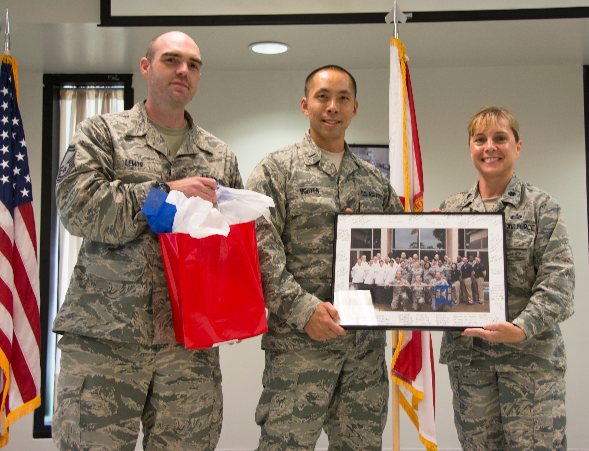 125th FSS change of command