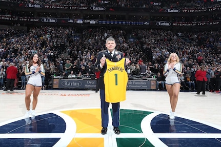 Jazz Vet of the Game - Honorary Recognition of SFC Sandberg