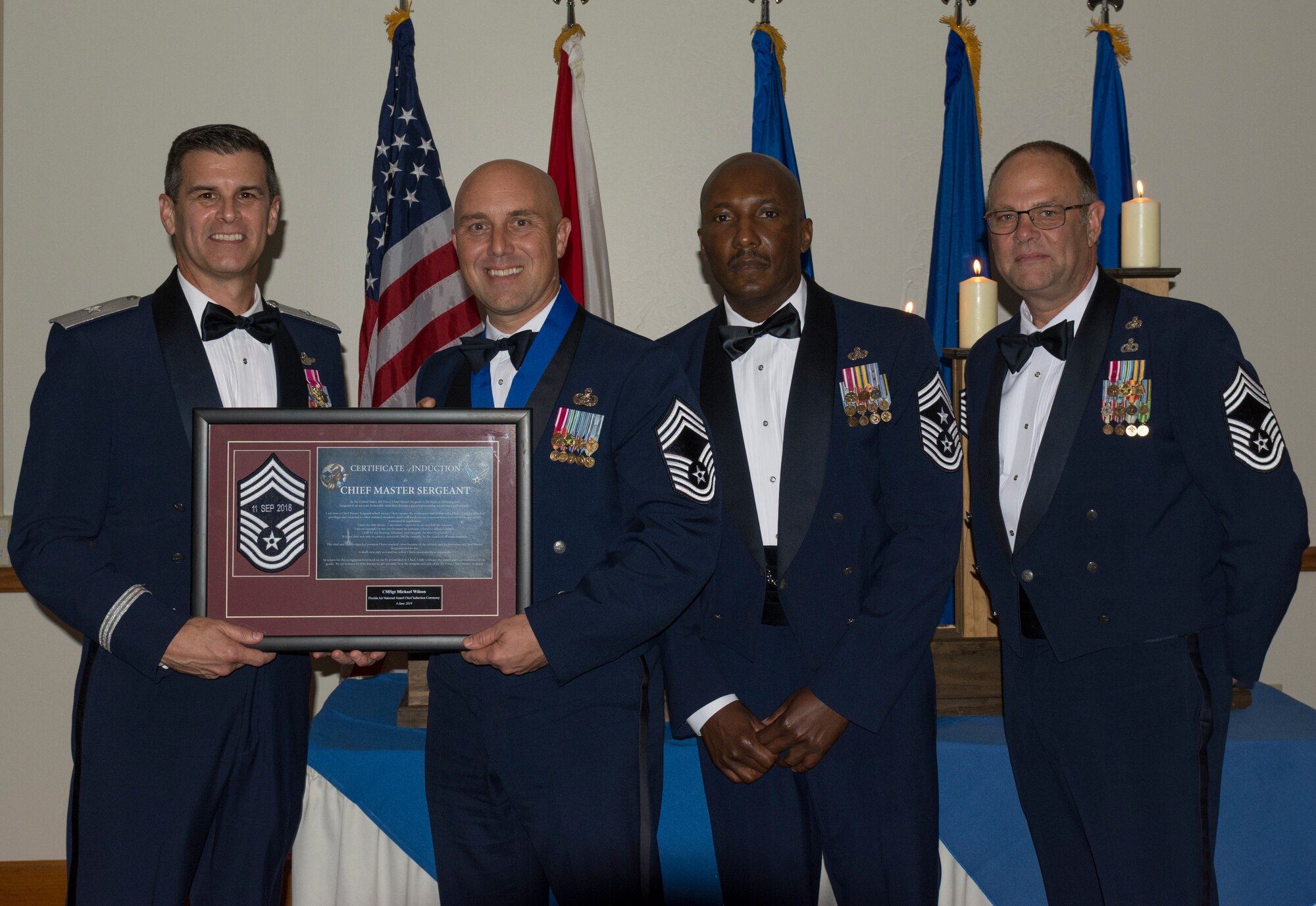 Florida Guard inducts new chiefs