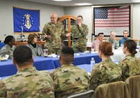 AFMC commander meets with Airmen at Hanscom